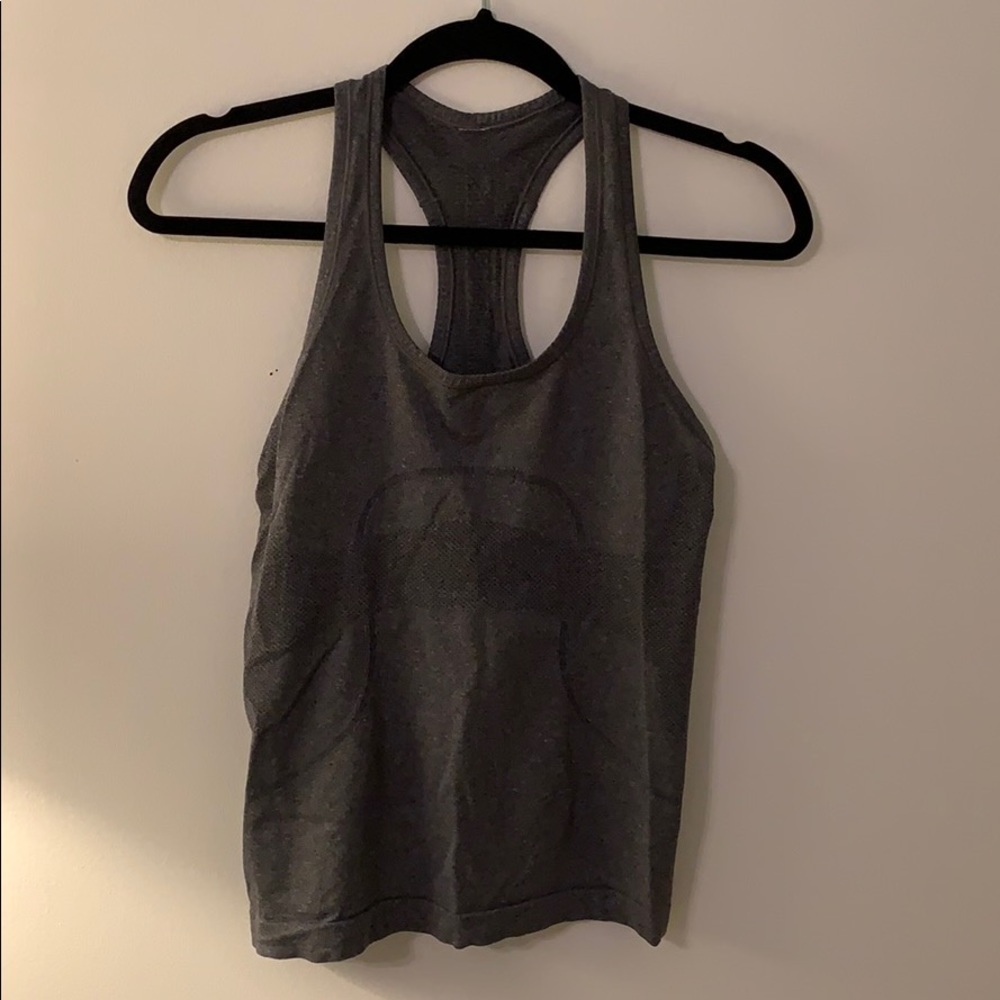 Lululemon grey racerback tank